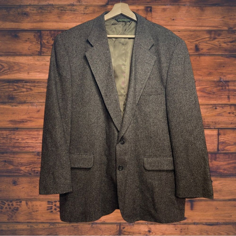 American Trend A Fine Wool Blend‎ Brown Sports Jacket XL
